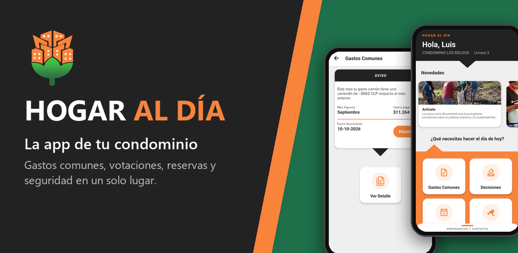 Hogar al Día, la app de tu condominio